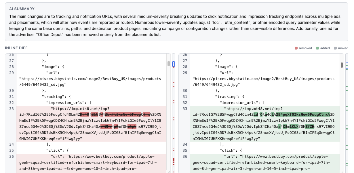 DiffFind – Semantic search and diff for text and documents